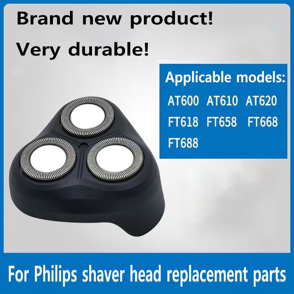 Electric Shaver Rotary - สำหรับหัวใบมีดเปลี่ยนสำหรับเครื่องโกนหนวดไฟฟ้า Philips รุ่น AT600 AT610 AT620