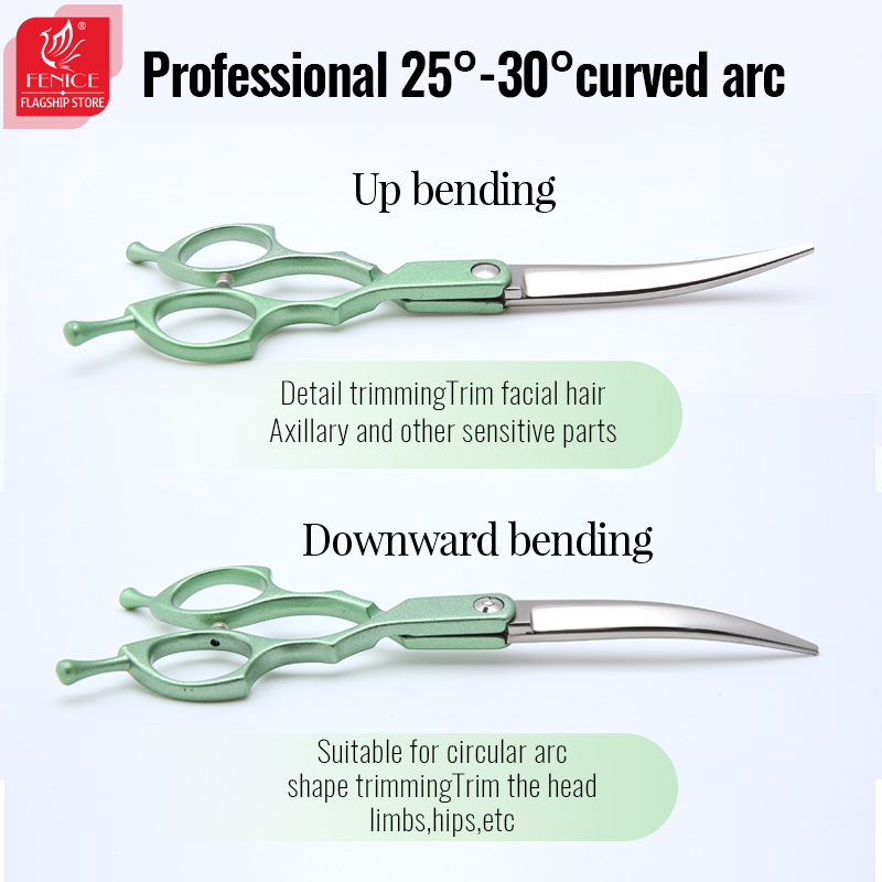 ชุดกรรไกรตัดแต่งขนสุนัข Fenice - Grooming Scissors บทวิจารณ์และราคา