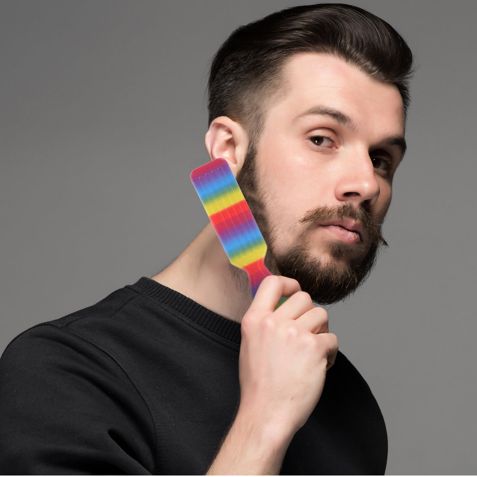 แปรงปัดหนวดเคราสไตล์เรโทร แปรง - Beard Oil บทวิจารณ์และราคา
