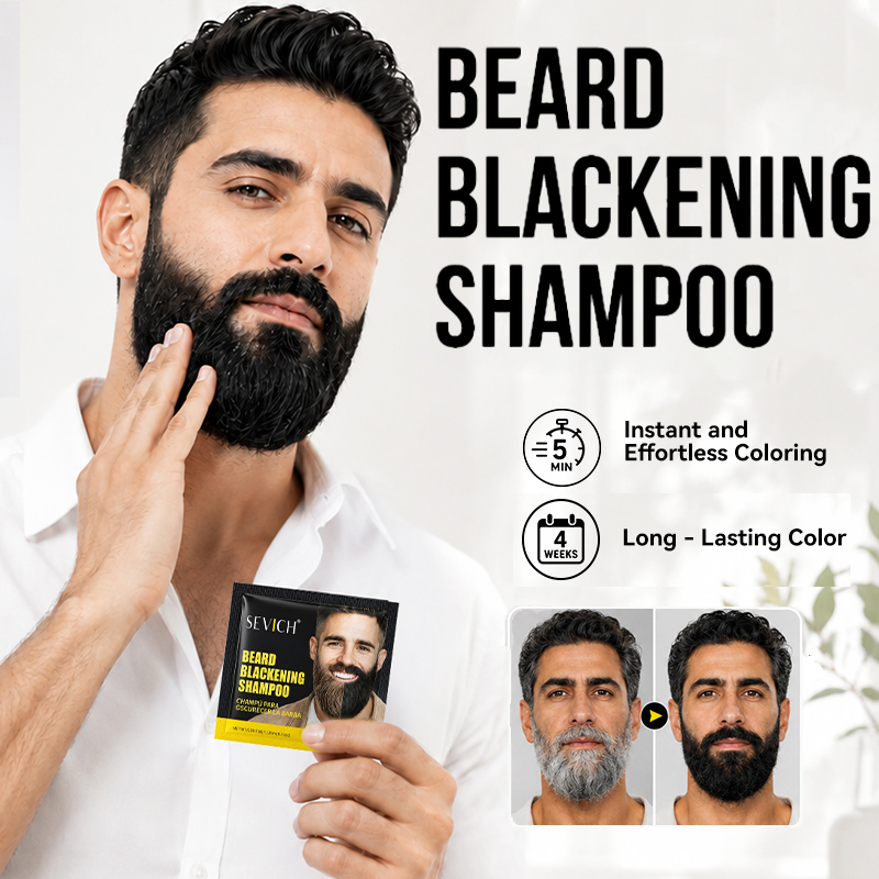 แชมพูย้อมผมและเคราสีดำธรรมชาติ - Shaving Cream บทวิจารณ์และราคา