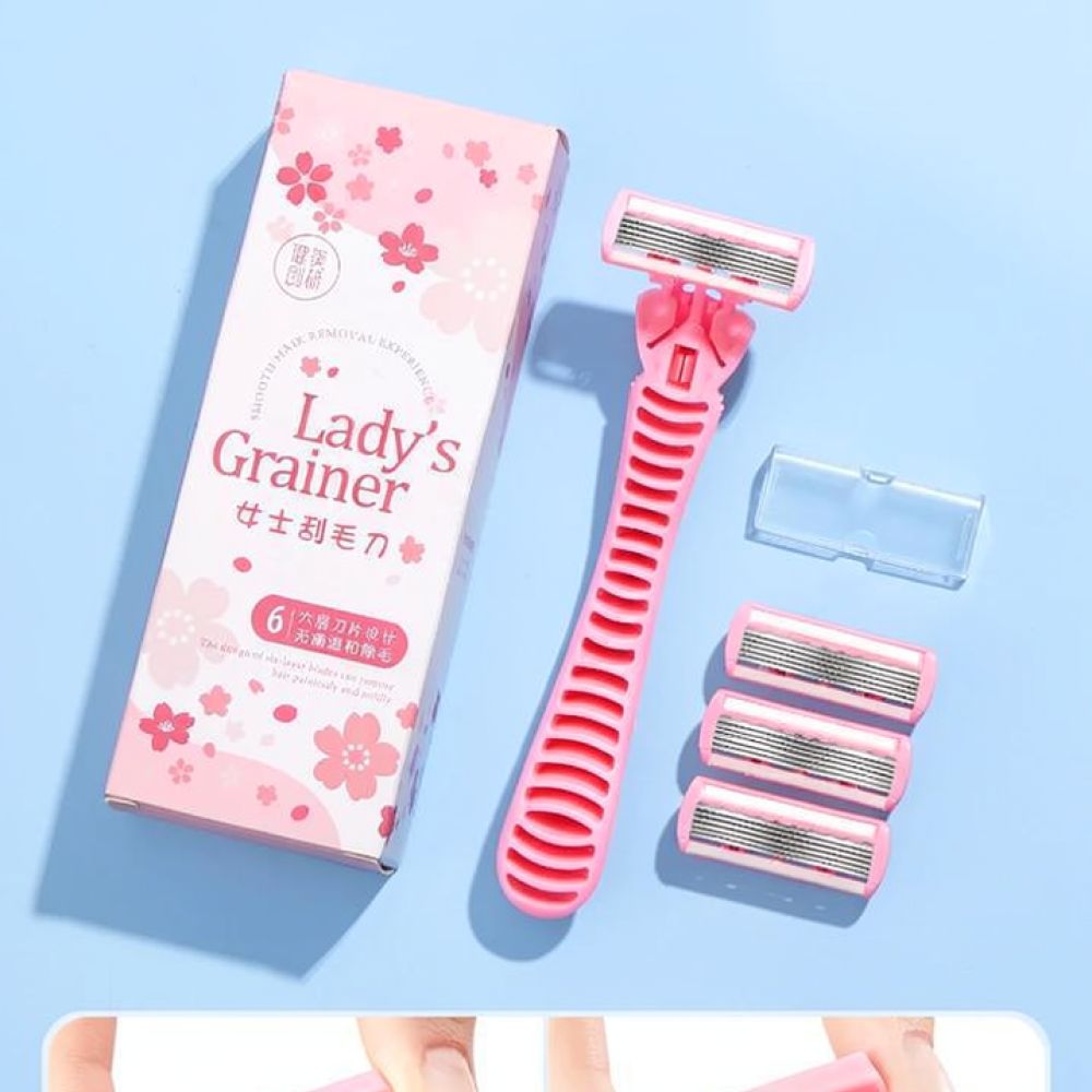 มีดโกนแบบพกพาสำหรับผู้หญิง ใช้ - Grooming Kit บทวิจารณ์และราคา