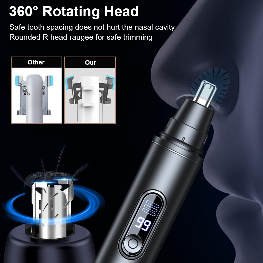 เครื่องตัดขนจมูกไฟฟ้าแบบชาร์จ  - Nose Trimmer บทวิจารณ์และราคา