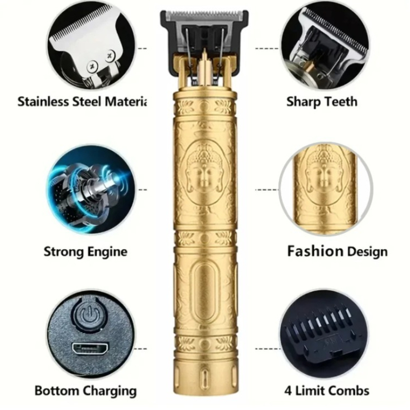 T9 ปัตตาเลี่ยนตัดผมสำหรับผู้ชา - Electric Shaver Rotary บทวิจารณ์และราคา