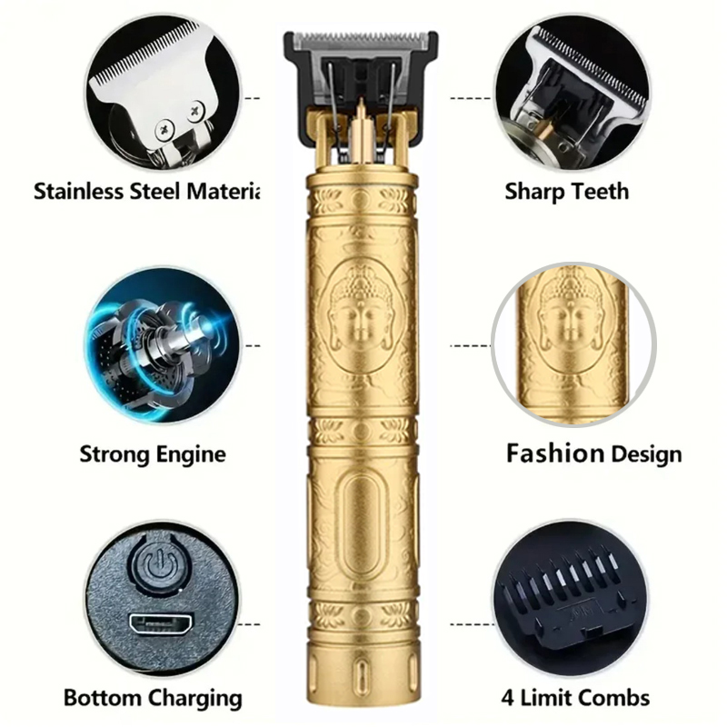 เครื่องตัดขนไร้สาย T9 สำหรับผู - Electric Shaver Rotary บทวิจารณ์และราคา